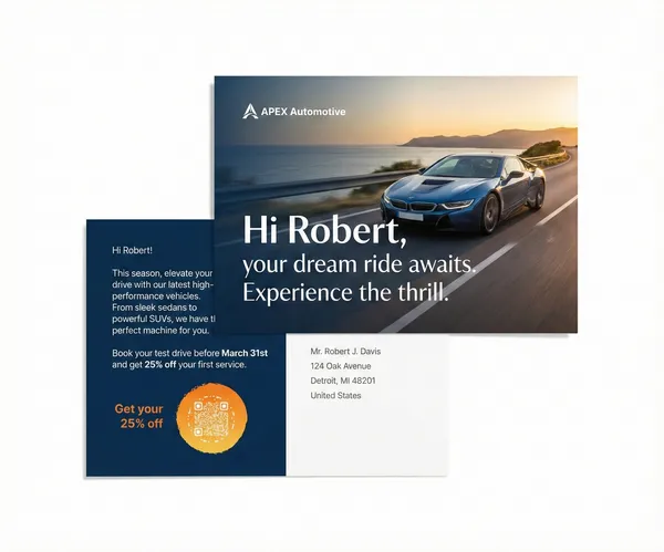 Direct mail example