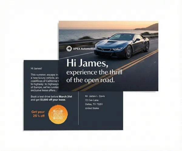 Direct mail example