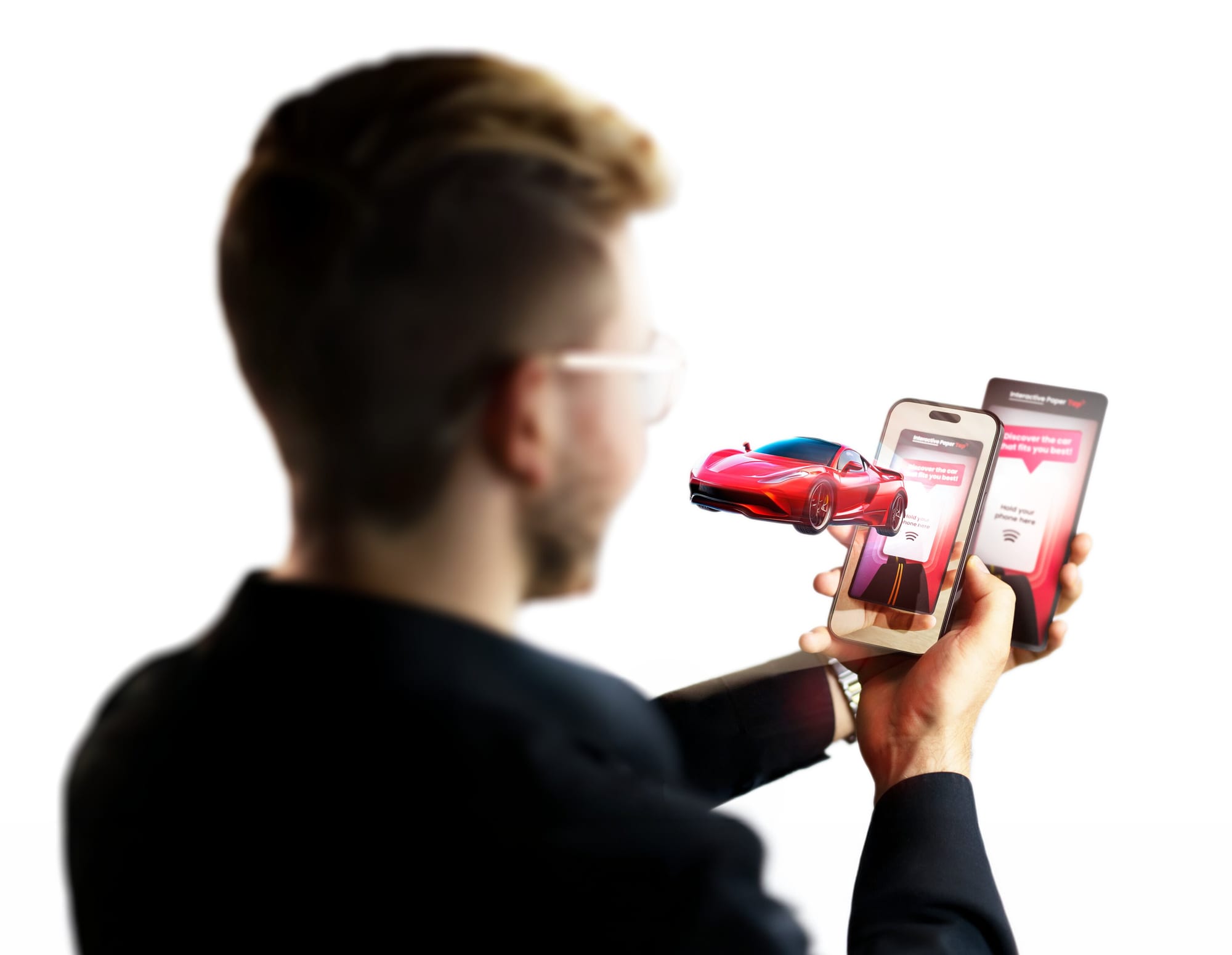 Interactive Paper automotive experience